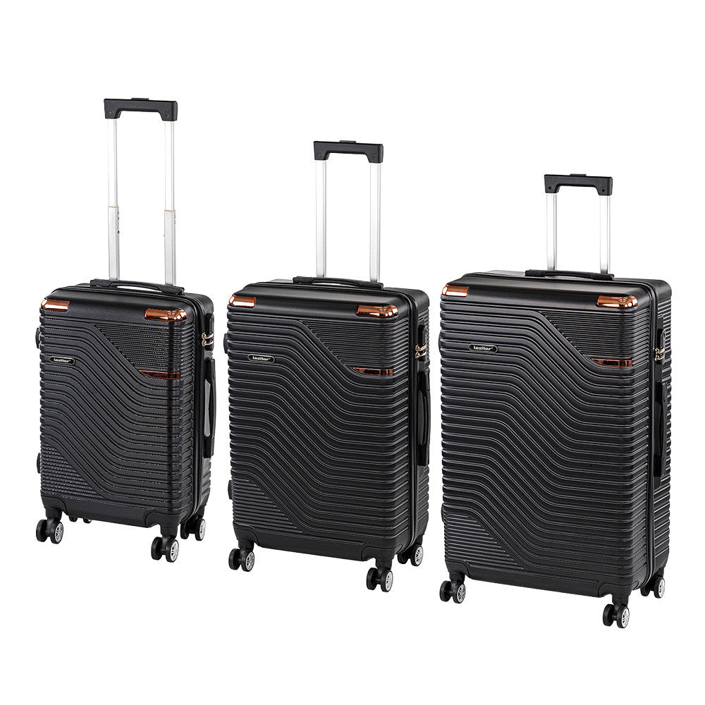 Set de valiză cu rotile TravelLux Urban XXI negru
