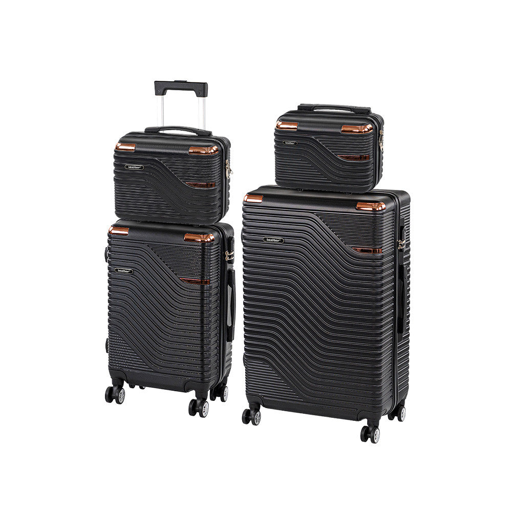 Set valize cu rotile TravelLux Urban XXIII negru