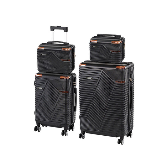 Set valize cu rotile TravelLux Urban XXIII negru