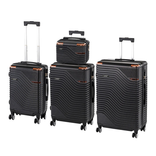 Set de valiză cu rotile TravelLux Urban XXIV negru
