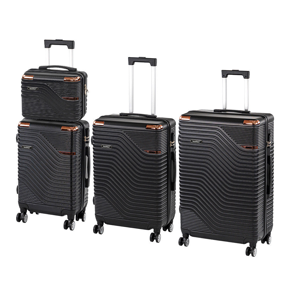 Set de valiză cu rotile TravelLux Urban XXV negru