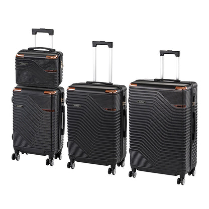 Set de valiză cu rotile TravelLux Urban XXV negru