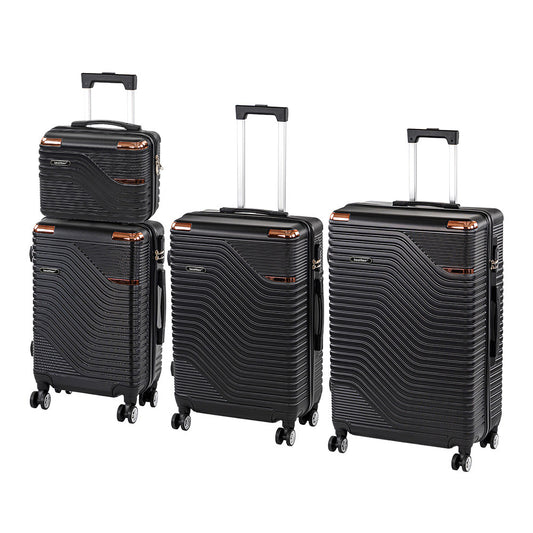 Set de valiză cu rotile TravelLux Urban XXV negru