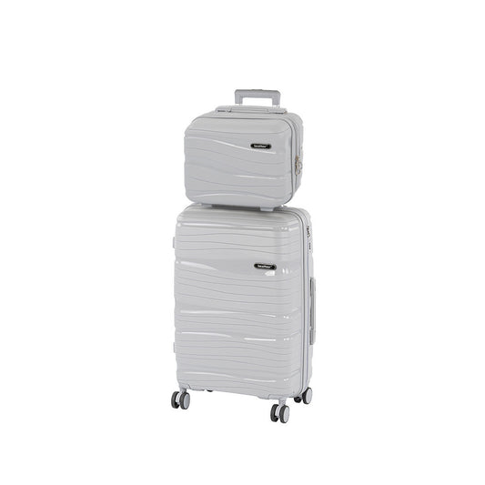 Set de valiză cu rotile TraveLux Voyager III gri