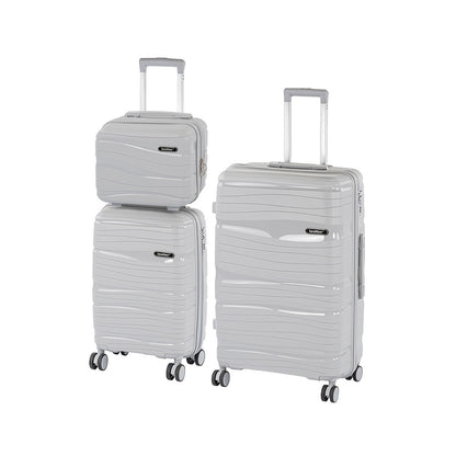 Set de valiză cu rotile Travelux Voyager IX gri
