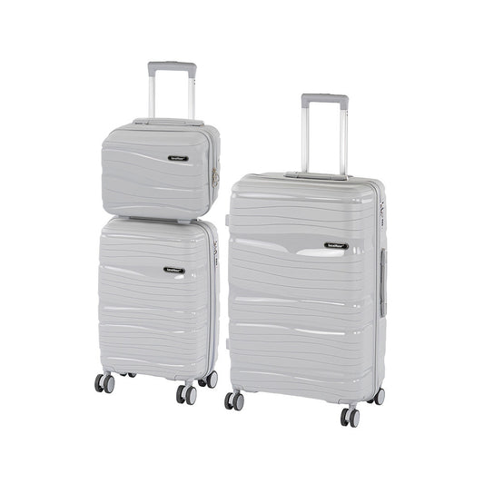 Set de valiză cu rotile Travelux Voyager IX gri