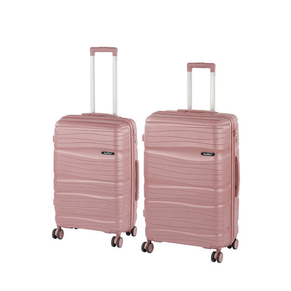 Set de valize cu rotile TraveLux Voyager VII roz mov