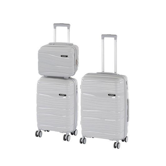 Set de valiză cu rotile Travelux Voyager VIII gri