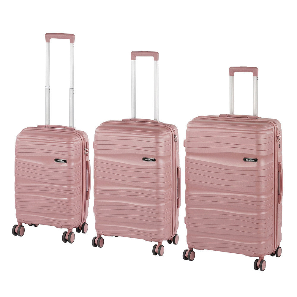 Set de valize cu rotile TraveLux Voyager XI roz mov