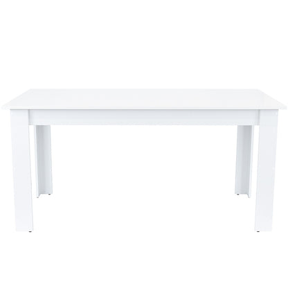 Masă de dining Yorki Standard 160x90 cm albă