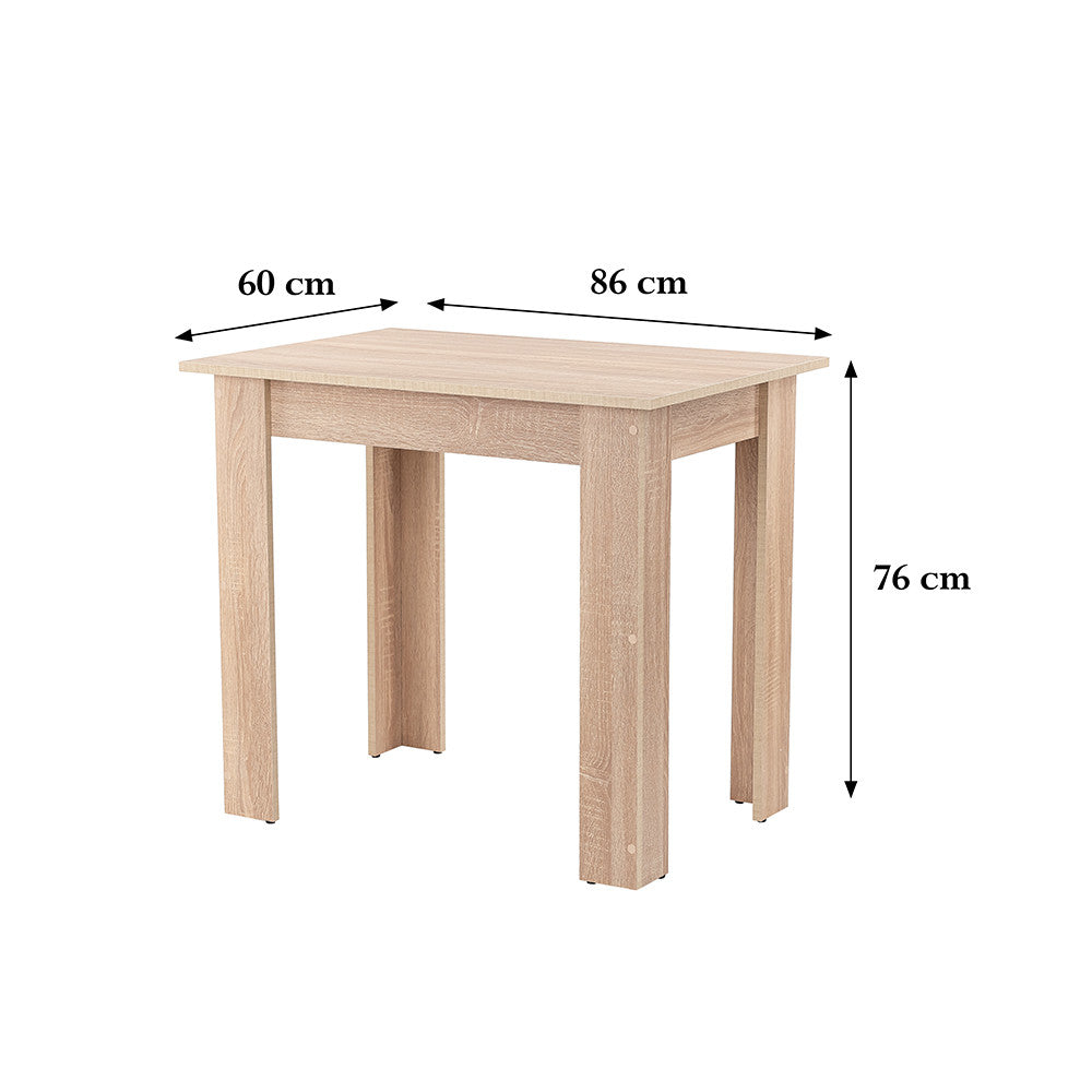 Masă de dining Yorki Standard 86x60 cm stejar sonoma