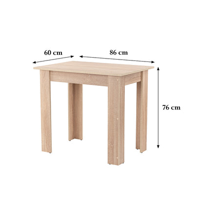 Masă de dining Yorki Standard 86x60 cm stejar sonoma
