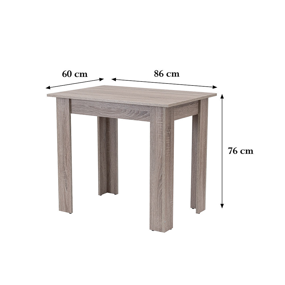 Masă de dining Yorki Standard 86x60 cm stejar yorki