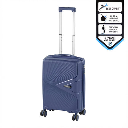 Valiză de cabină Travelux Endure cu hardtop 55x40x20 cm albastru închis
