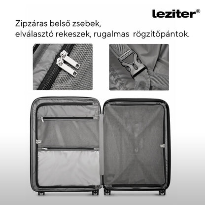 Valiză medie TravelLux Endure cu hardtop 68x45x25 cm albastru închis