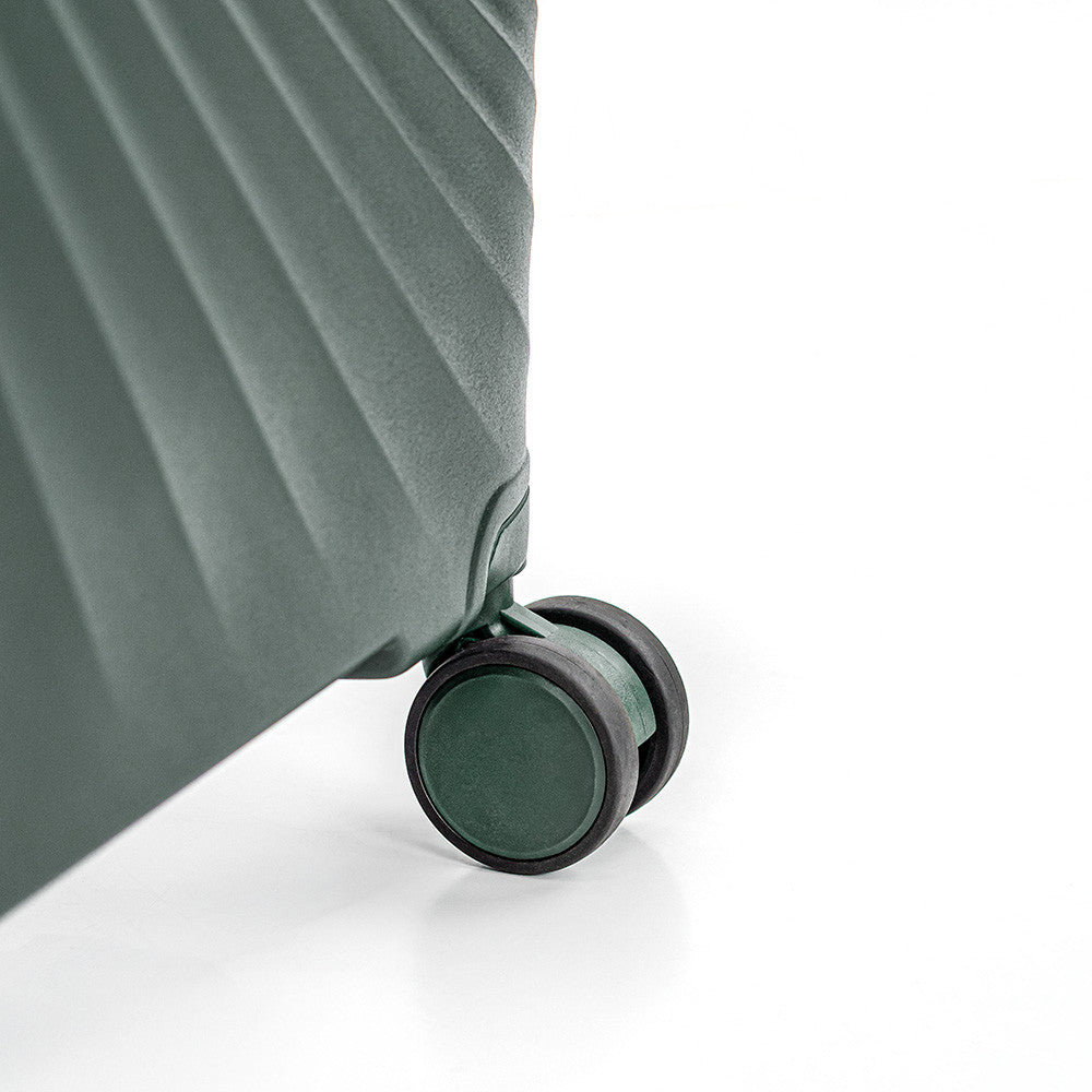 Valiză medie Travelux Endure cu hardtop 68x45x25 cm verde închis