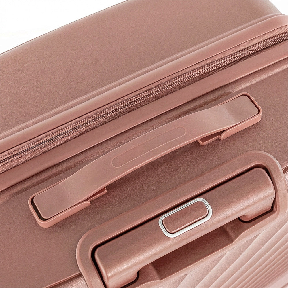 Valiză mare Travelux Endure cu hardtop 76x50x29 cm, roz piersică