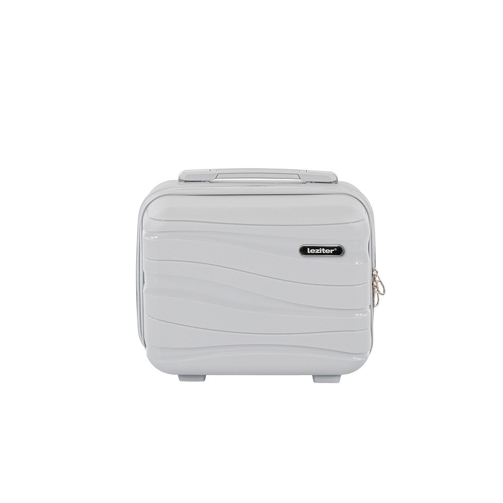 Valiză mică de mână Travelux Voyager cu acoperiș rigid 26x31x14 cm gri