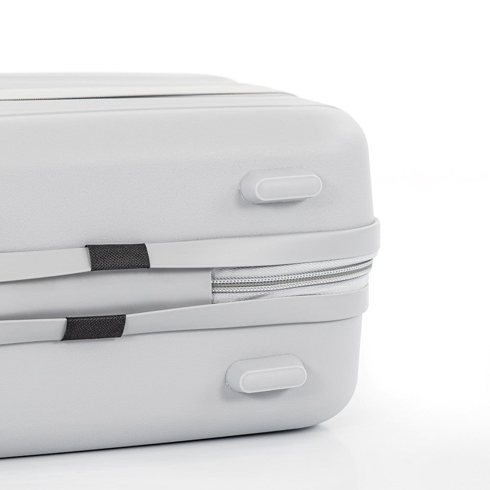 Valiză mică de mână Travelux Voyager cu acoperiș rigid 26x31x14 cm gri