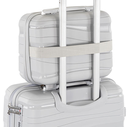 Valiză mică de mână TraveLux Voyager cu hardtop 26x31x14 cm, roz mov
