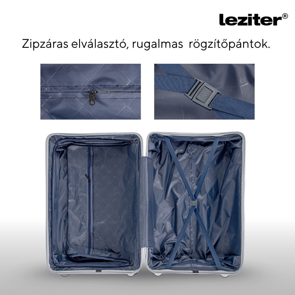 Valiză medie Travelux Voyager cu hardtop 68x45x25 cm, mov, roz