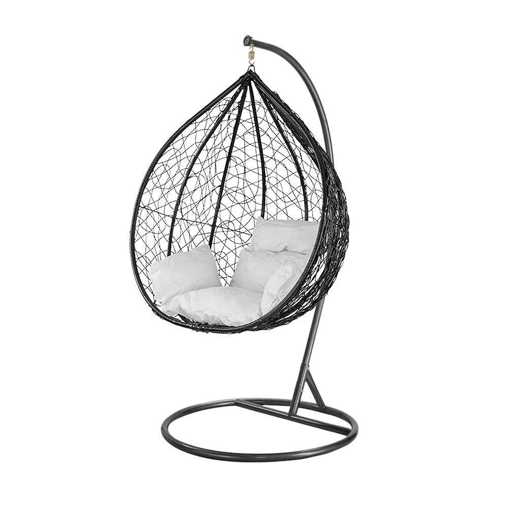 Scaun suspendat Havana negru-negru