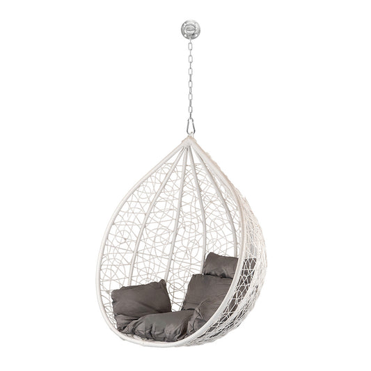 Scaun suspendat Havanna Easy cu kit de montare alb