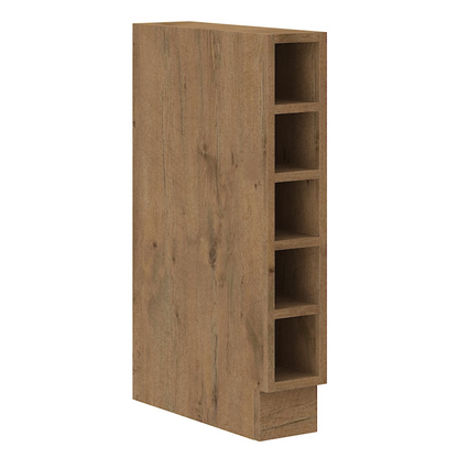 Cabinet inferior cu rafturi, stejar Lancelot, VEGA 15 D OTW BB