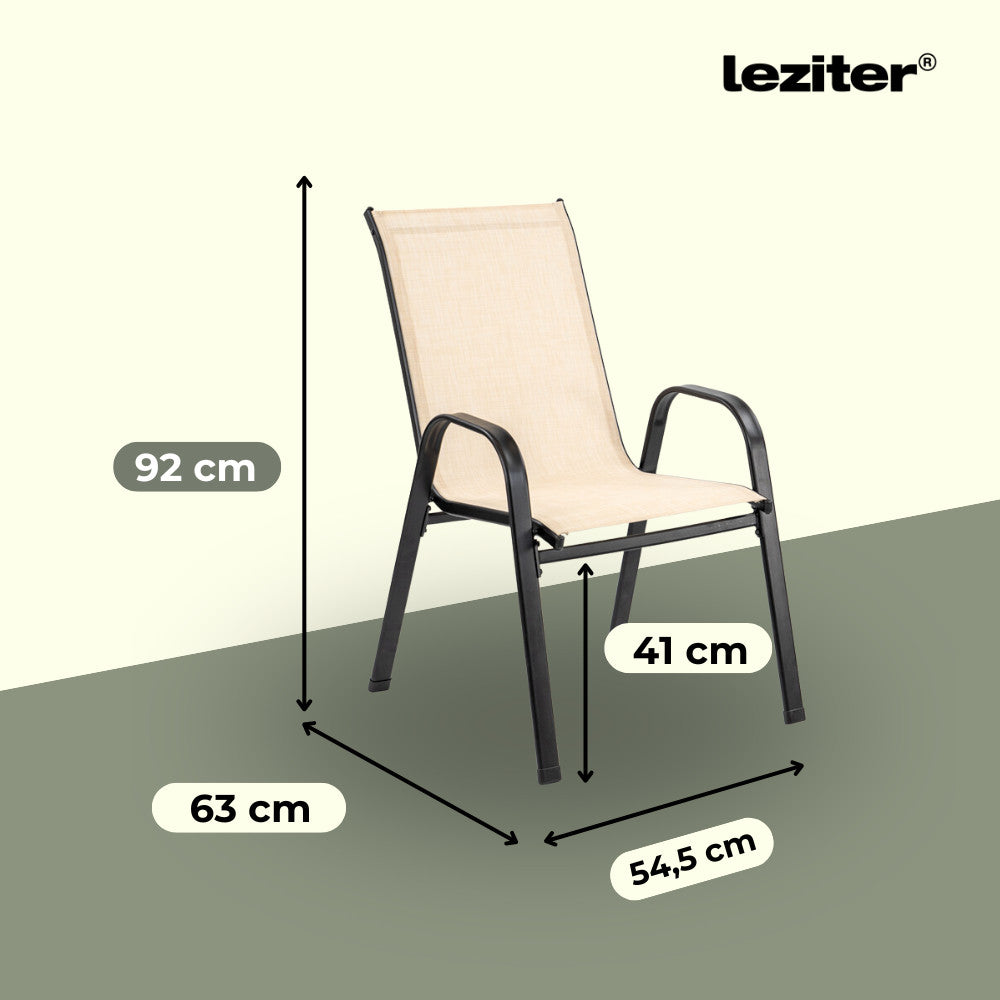 Set mobilier de grădină Tanger 4+1 bej