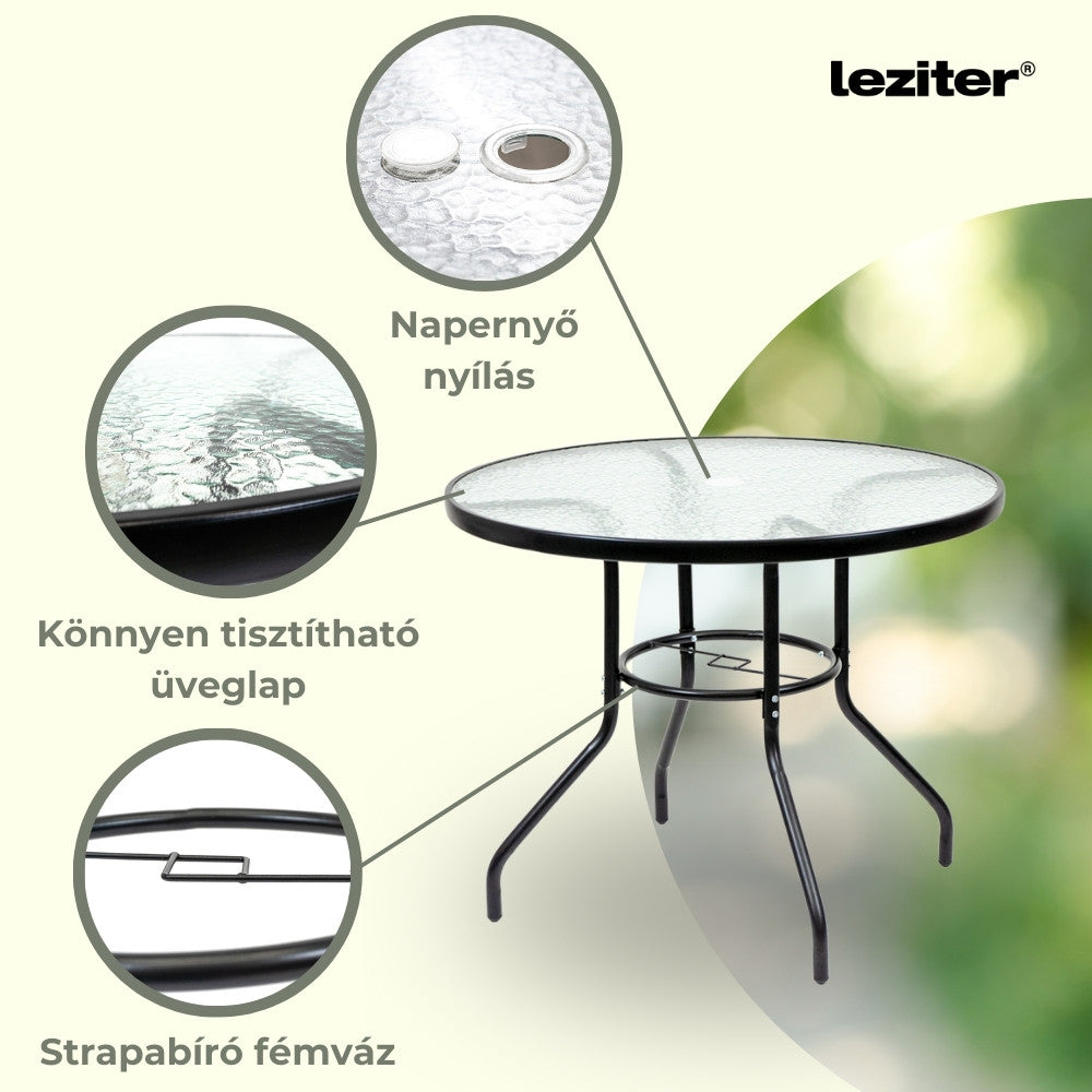 Set mobilier de grădină Tanger 4+1 bej