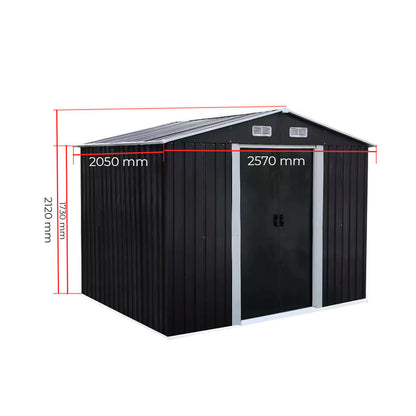 Casă de depozitare a uneltelor de grădină Alaska 6x8
