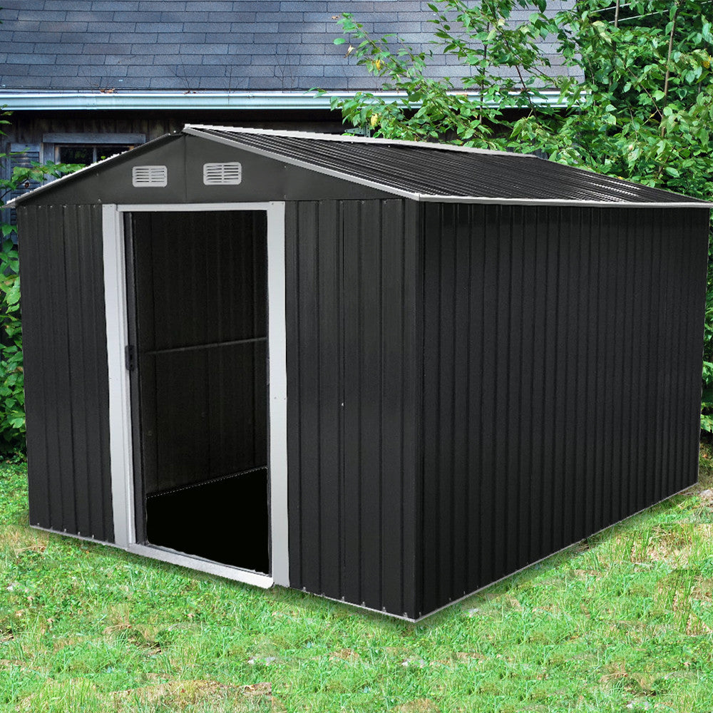 Casă de depozitare a uneltelor de grădină Ohio 10x8