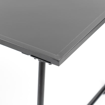 Set mobilier de grădină Lorca 4+1 negru