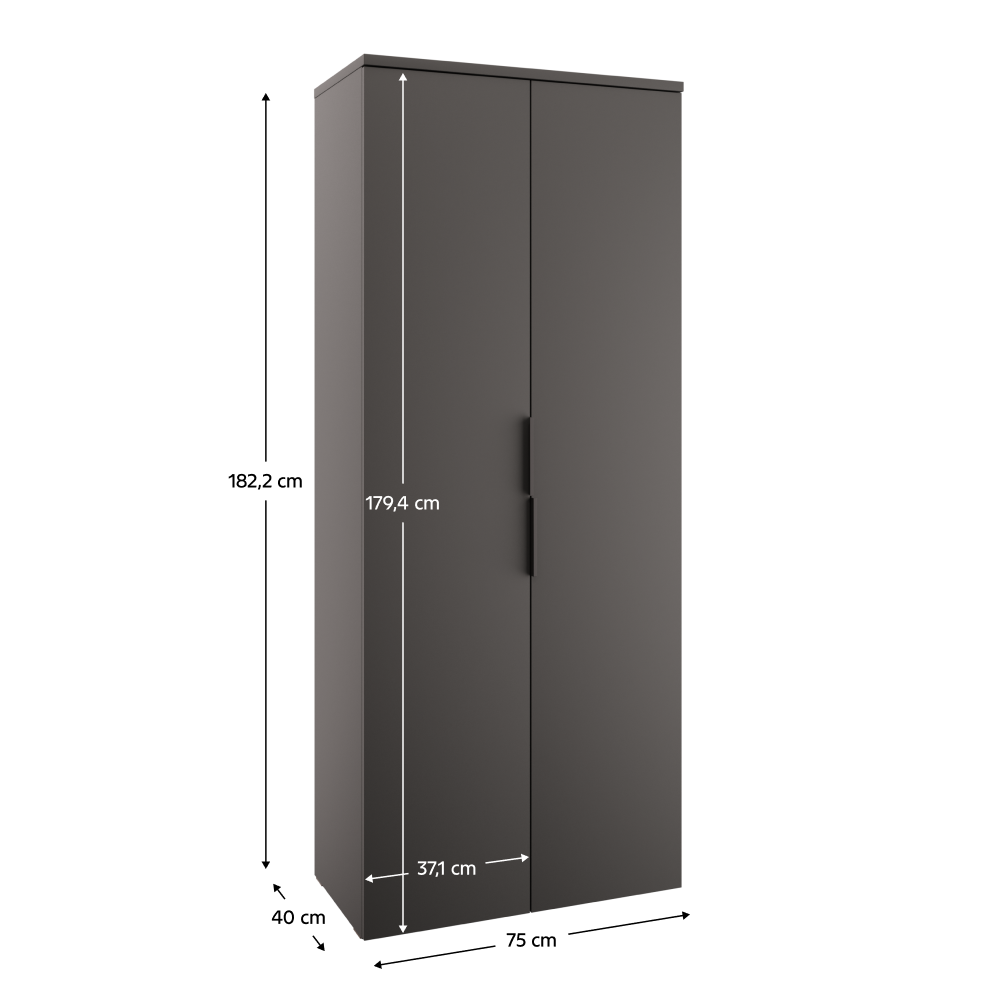 Dulap, antracit, ADAPO ADP01