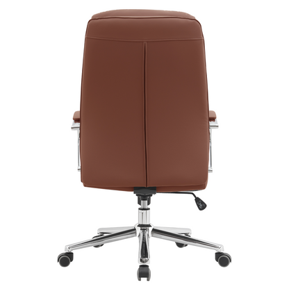 Scaun de birou, maro camel/crom, ADMON