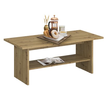 Măsuţă de cafea 120, stejar Artisan, AIRON