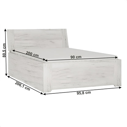 Pat typ 90, alb craft, 90x200, ANGEL
