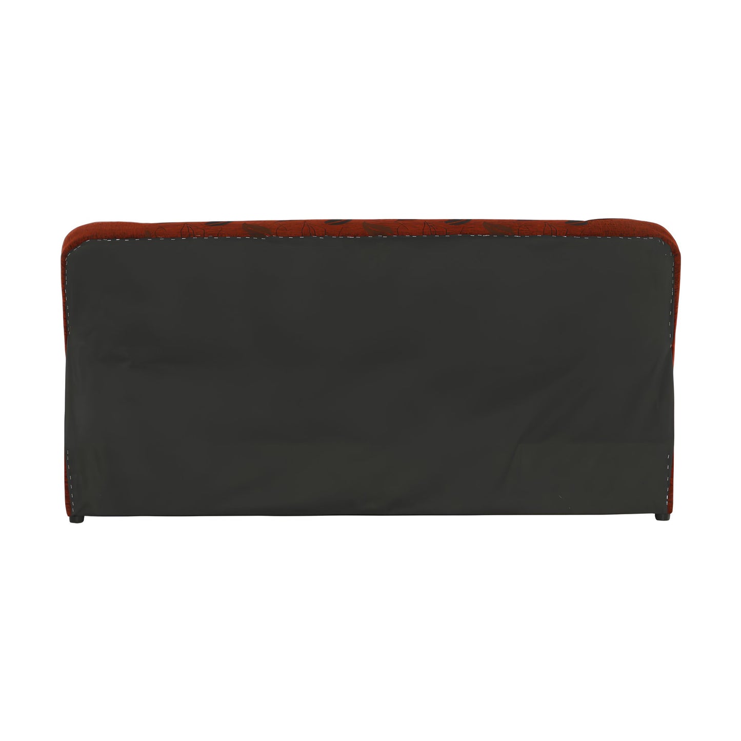 Canapea extensibilă, material textil cărămiziu/model, ASIA NEW