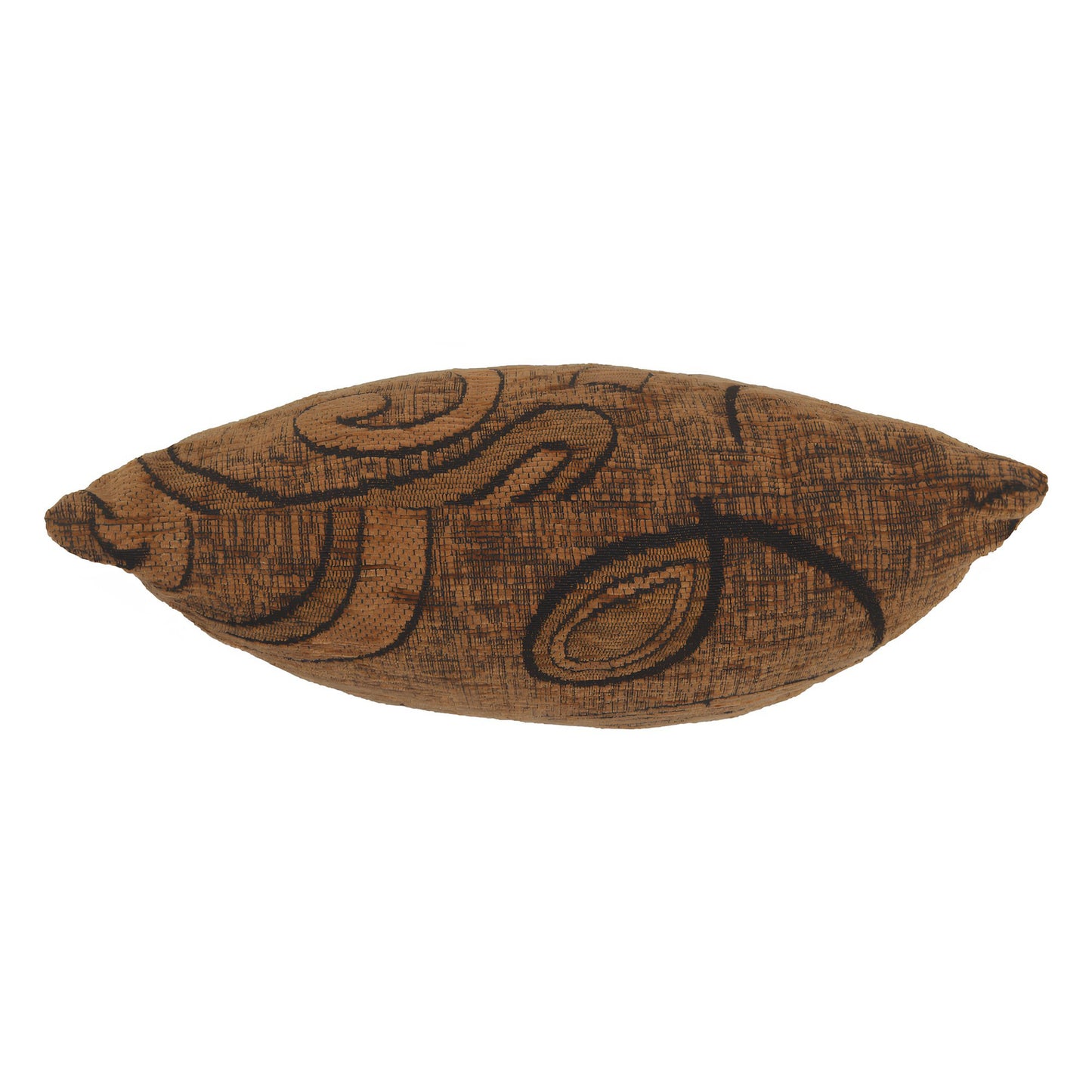 Canapea extensibilă, material textil auriu/model, ASIA NEW