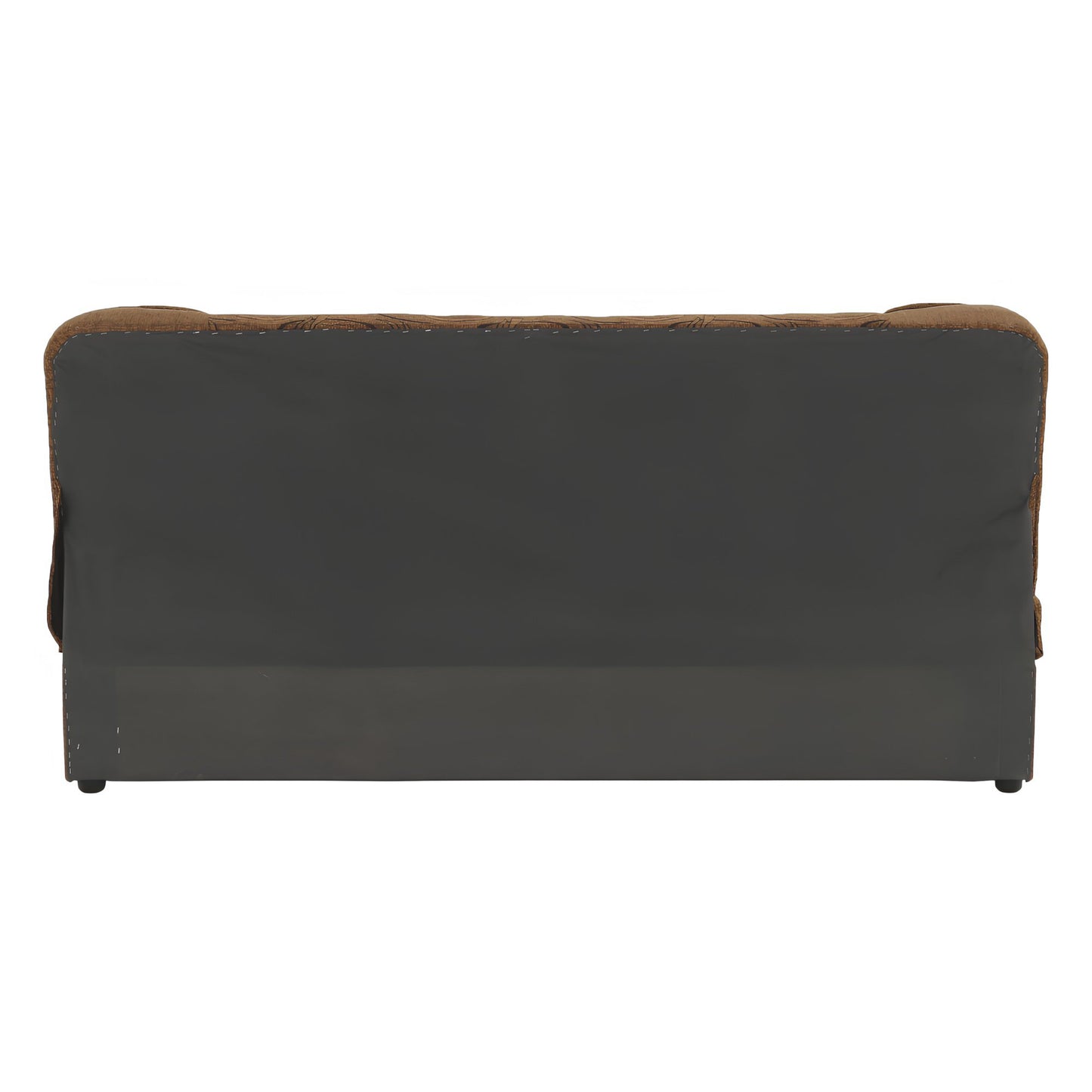 Canapea extensibilă, material textil auriu/model, ASIA NEW