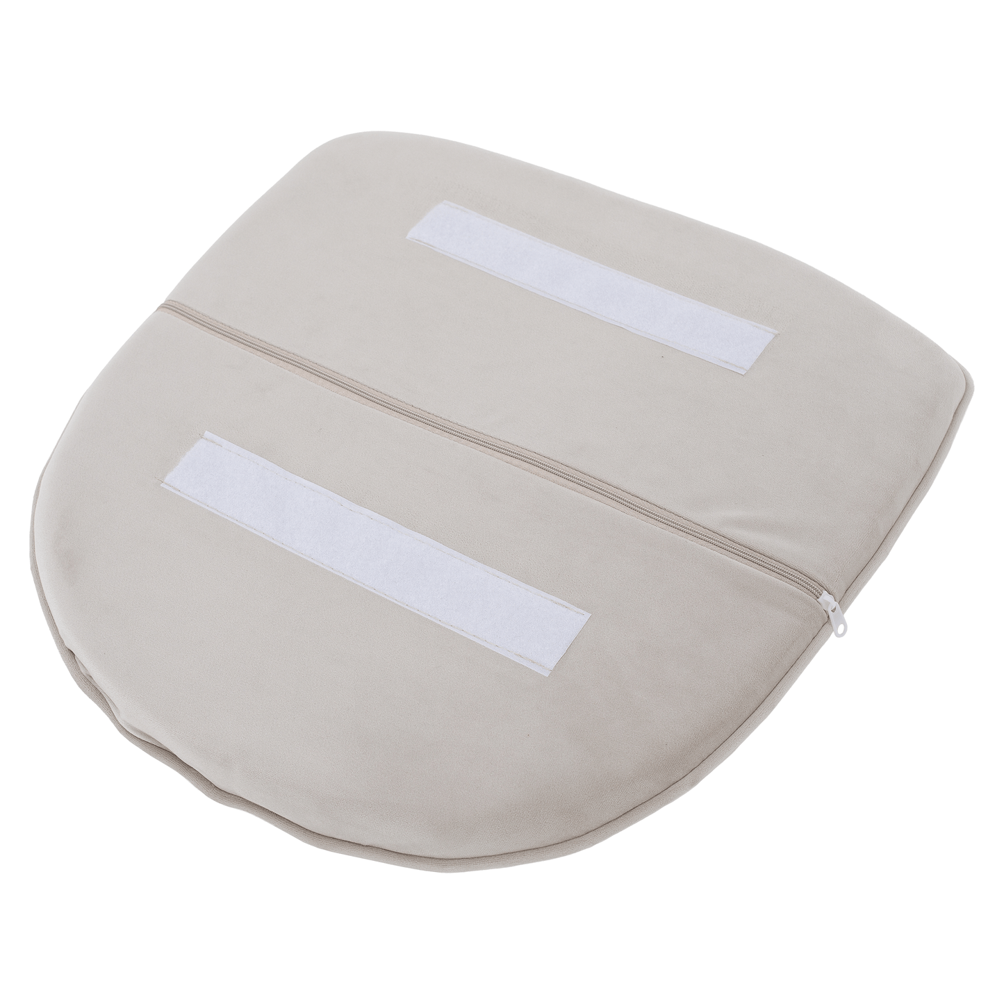 Scaun de design, bej-gri, ţesătură Velvet, AURIL