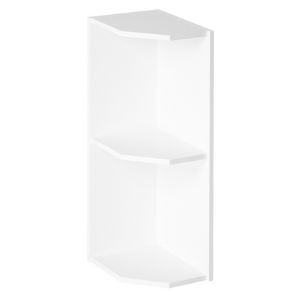 Dulap de colţ superior, alb, AURORA G25PZ