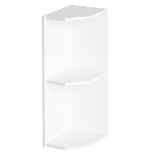 Dulap de colţ superior, alb, AURORA G25PZ
