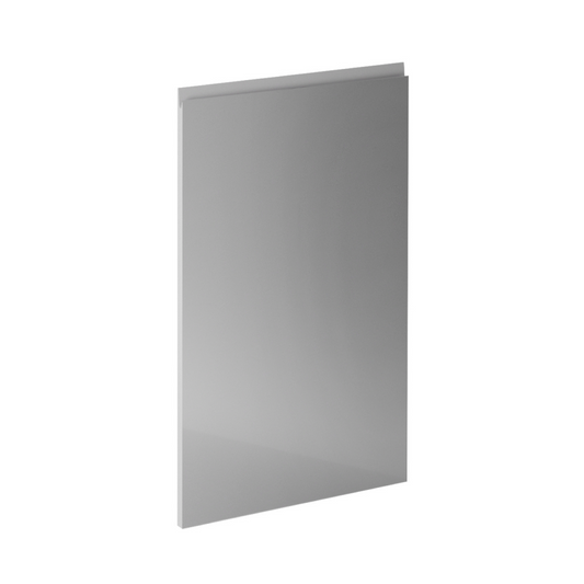 Uşă pentru maşina de spălat vase, alb/gri HG extra lucios, 44,6x71,3, AURORA