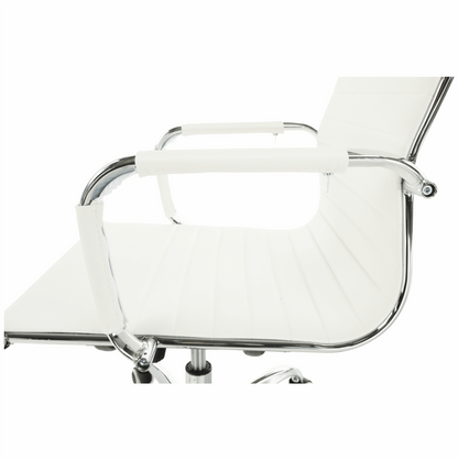 Scaun de birou, alb, AZURE 2 NEW