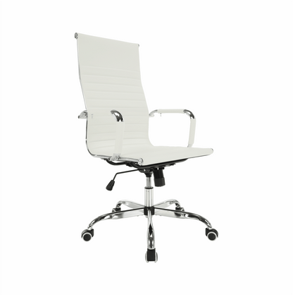 Scaun de birou, alb, AZURE 2 NEW