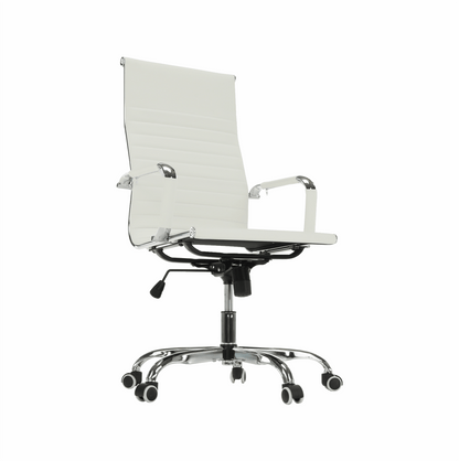 Scaun de birou, alb, AZURE 2 NEW