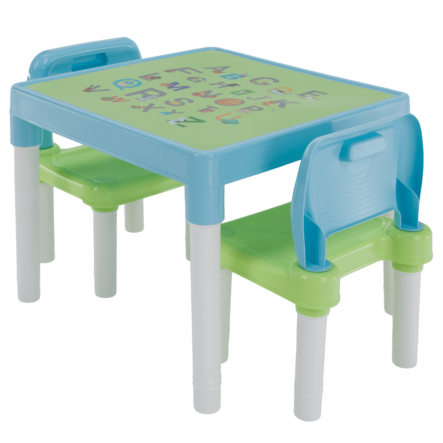 Set pentru copii 1 + 2, albastru/verde/alb, BALTO