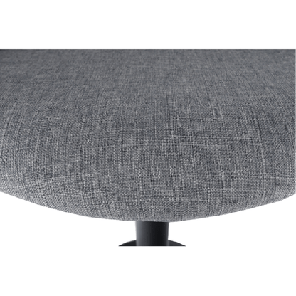 Scaun bar, material textil gri/negru, TERKAN