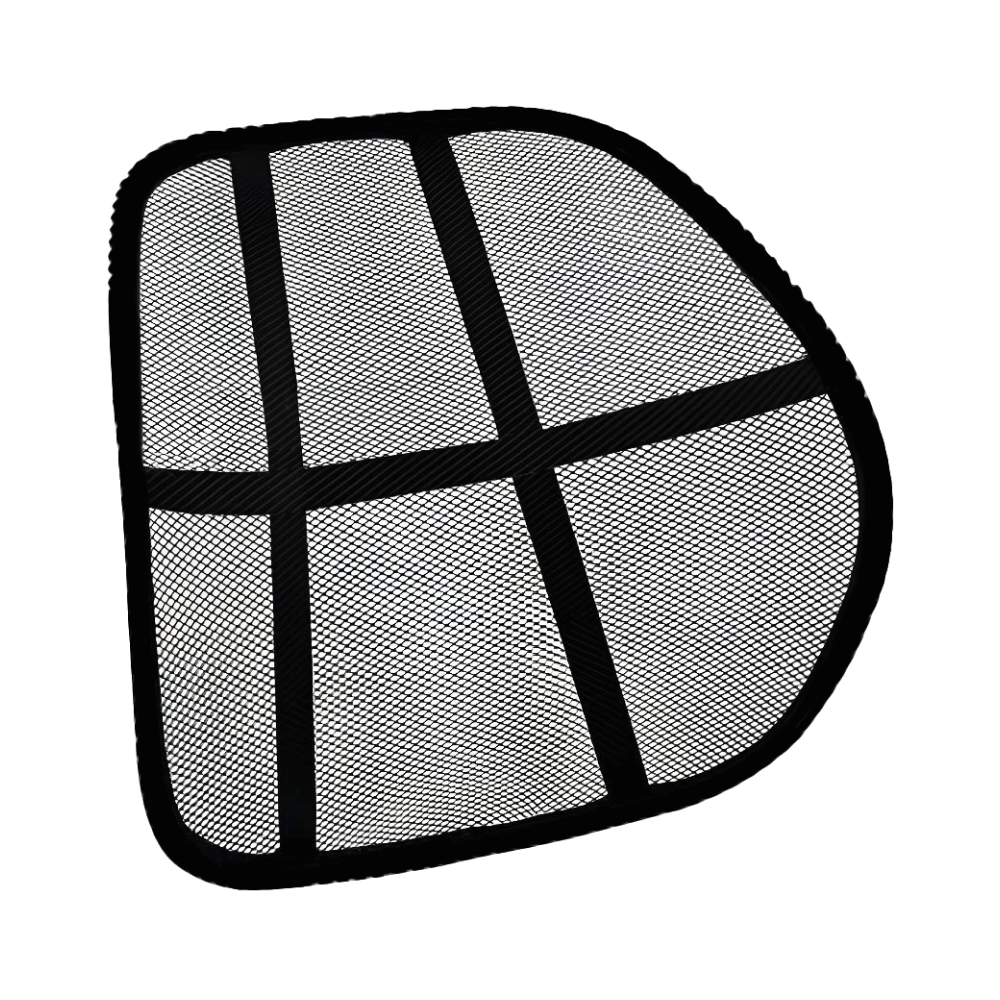 Spătar ergonomic, negru, BEKIO